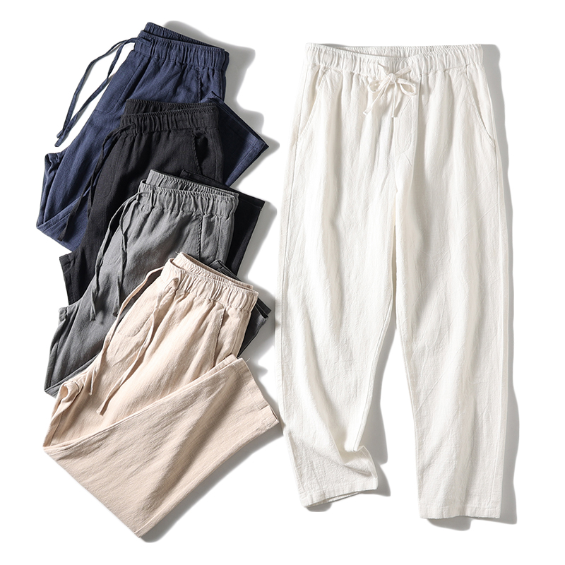 Plus size linen wide-leg pants for men 88–243 lbs
Sorona breathable long summer trousers big and tall
Cooling bio-fibre relaxed fit pants for plus size men
