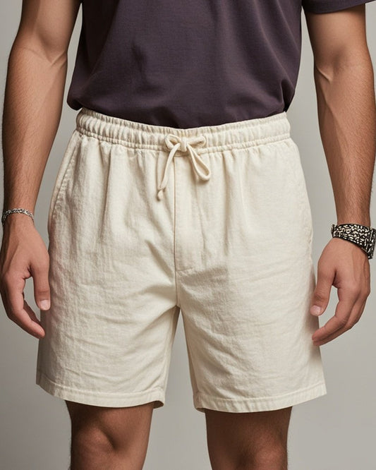 Summer shorts that finally fit — and breathe. ✅ Fits 110–420 lbs ✅ Elastic waist & drawstring ✅ Cotton-linen blend, non-see-through